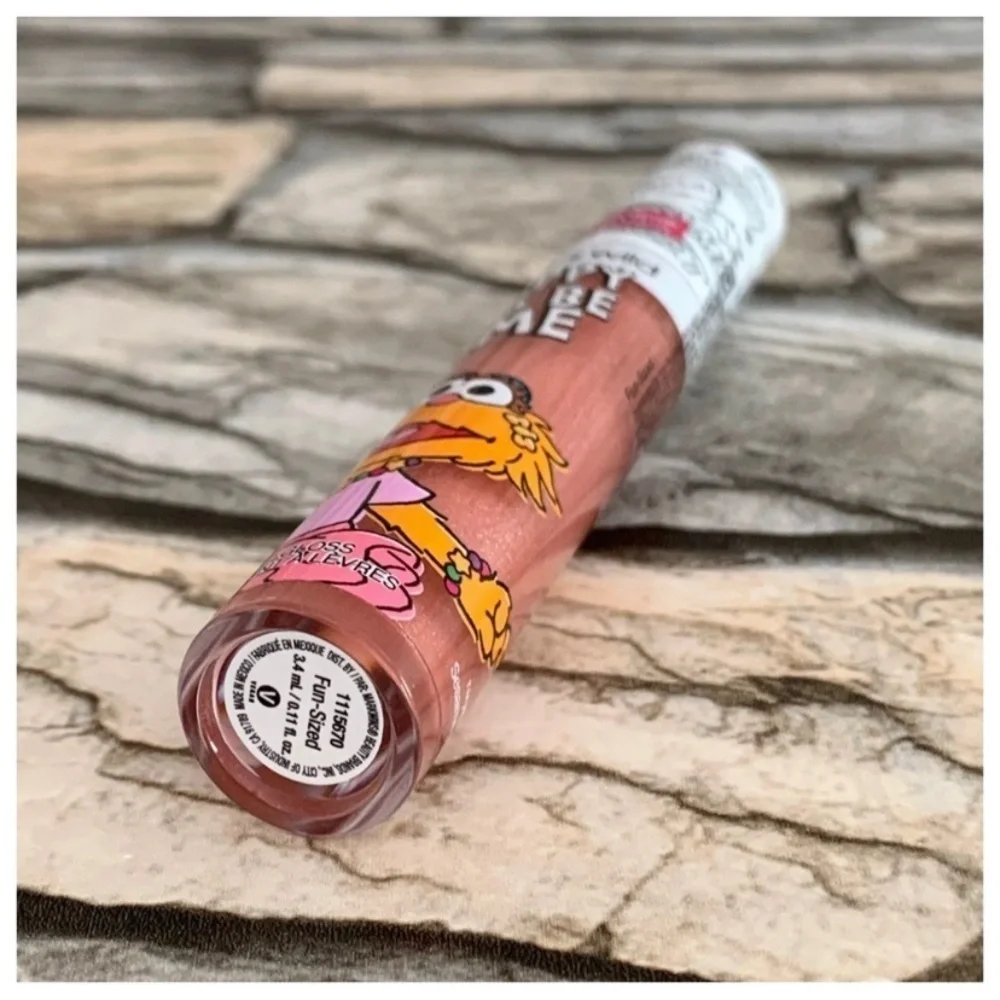 Sesame Street Wet n Wild Fun Sized Zoe Happy to be Me Lip Gloss Limited Edition